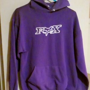 Fox Purple Hoodie